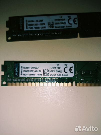 Оперативная память Kingston ddr3 4gb 8gb 16gb 1600
