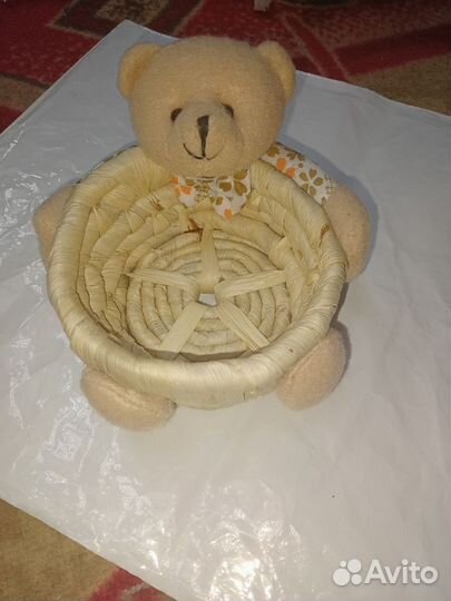 Корзинка мишка