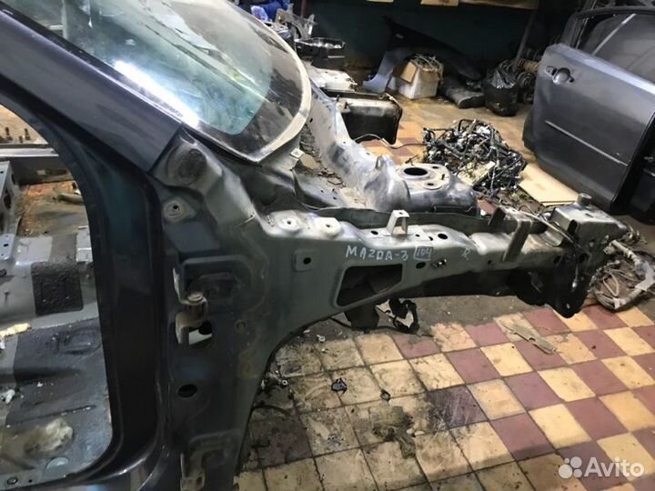Лонжерон четверть передний правый Mazda 3 седан BK