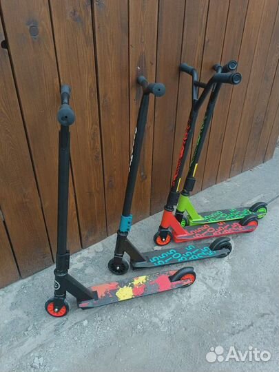 Трюковой самокат для детей и взрослых