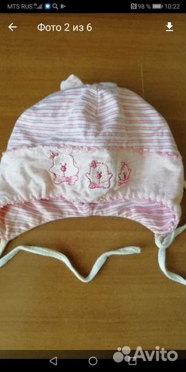 Шапка на лето