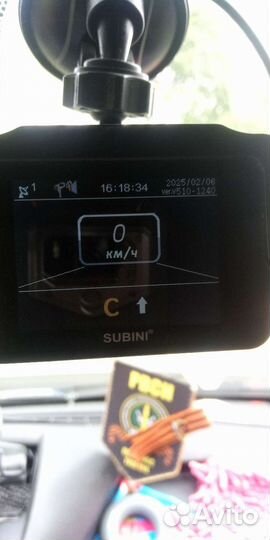 Радар детектор +видеорегистратор subini