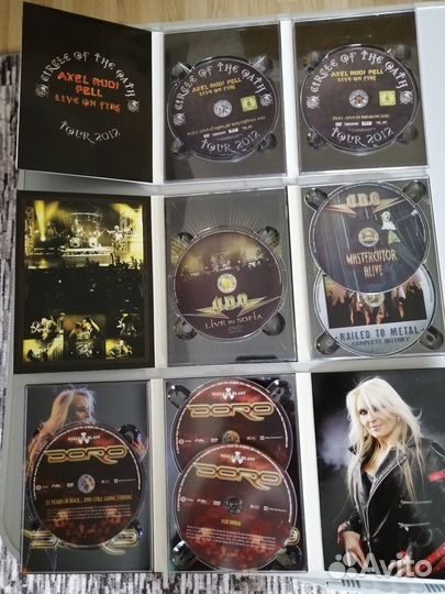Продам коллекцию музыкальных DVD дисков