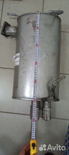 Глушитель Mitsubishi Outlander