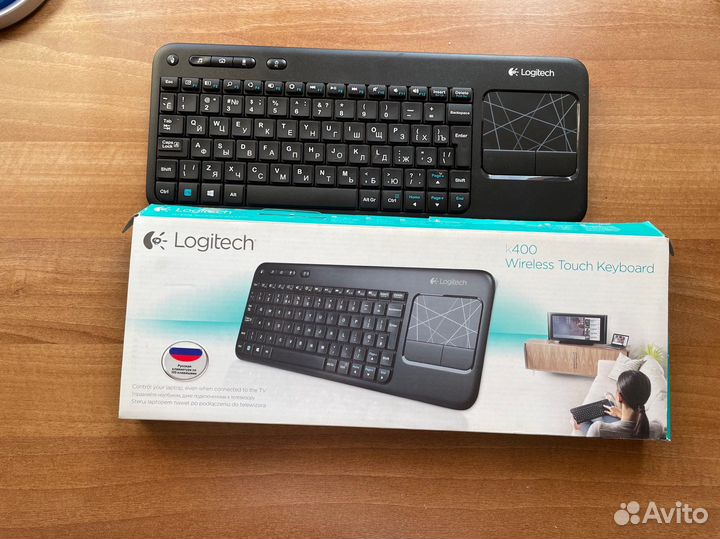 Клавиатура Logitech k400 Wireless Touch Keyboard