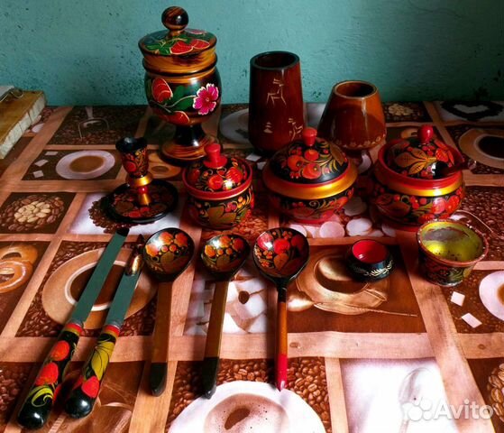 Хохлома.Дерево.ссср