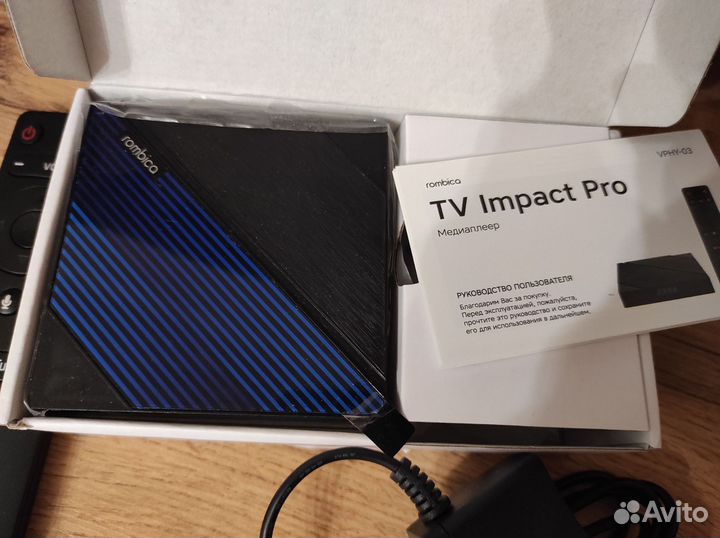 Смарт тв приставка 4K Rombica TV Impact Pro
