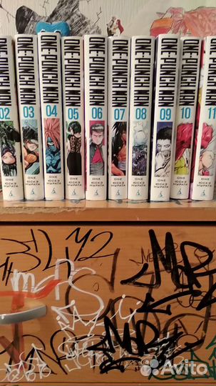 One punch man манга