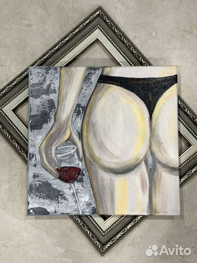 Интерьерные картины, акрил, (комплект из 3 шт)