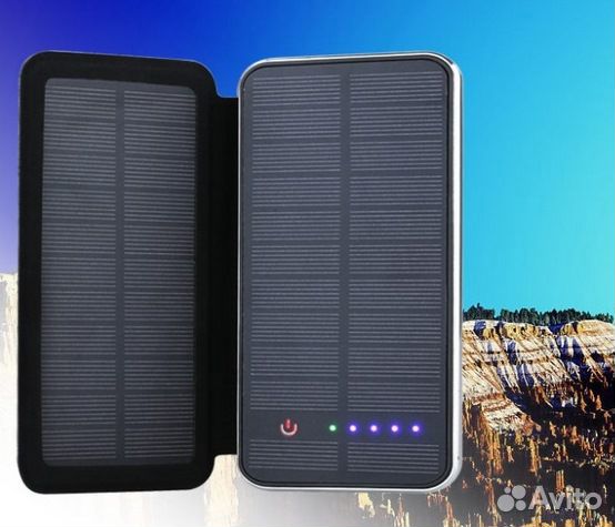 Внешний аккумулятор на солнечных батареях