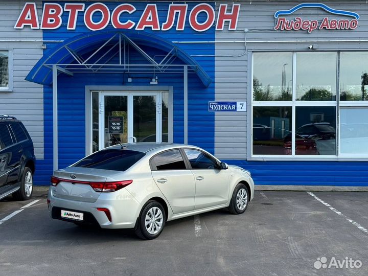 Kia Rio 1.6 МТ, 2019, 84 500 км
