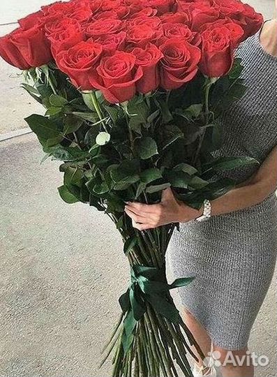 Цветы розы букеты 25 31 35 51 101 251 Доставка