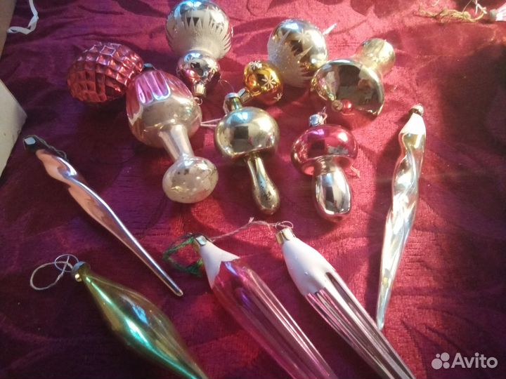 Елочные игрушки СССР