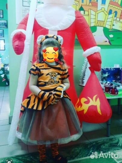 Карнавальный костюм для девочки Тигряша