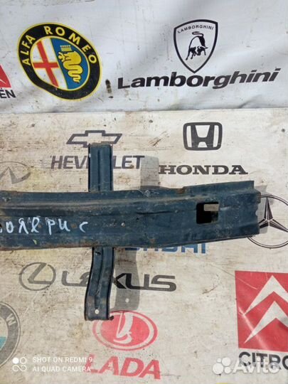 Усилитель бампера задний Hyundai Solaris G4FC 2016