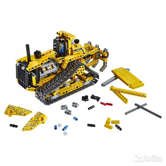 Lego Technic Бульдозер 42028 (мятая коробка)