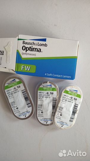 Линзы Bausch&Lomb Optima -0,5