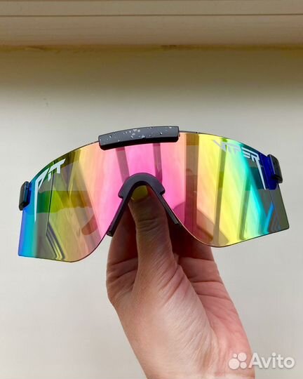 Очки Pit Viper с зеркально-розовыми линзами