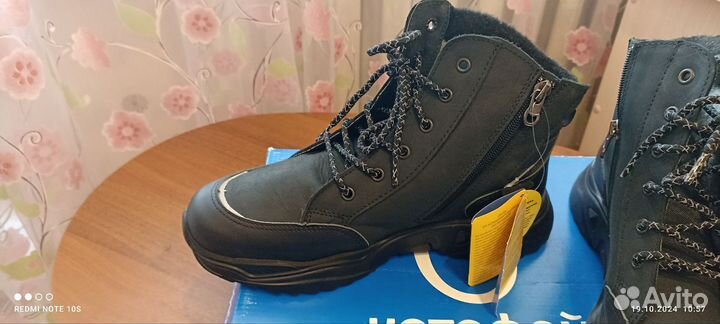 Новые зимние ботинки котофей р. 39-40