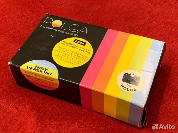 Holga 120 фильтры и адаптер для мгновенных фото