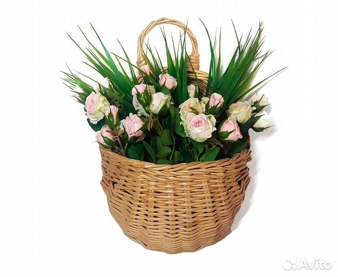 Корзина подвесная плетеная. Дорбаскет