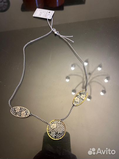 Колье и браслет серебро 925 новые