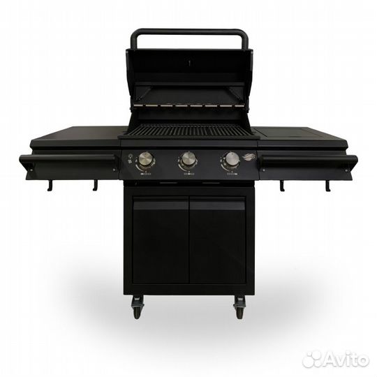 Гриль газовый B-Fire Bizon Black 3