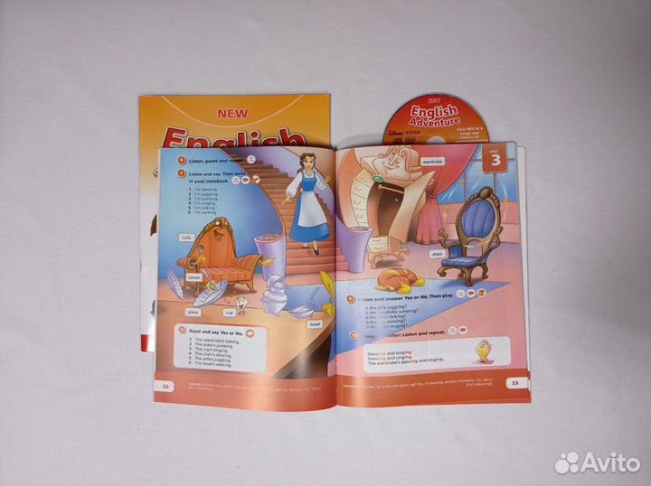 English Adventure Level2/ (AB,PB,CD) новый