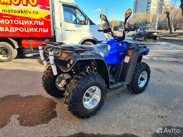 Квадроцикл Linhai Yamaha M200 (синий)