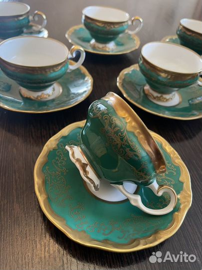Кофейный сервиз гдр weimar германия