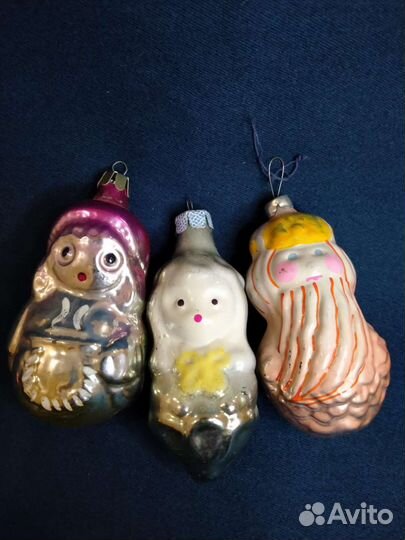 Ёлочные игрушки СССР