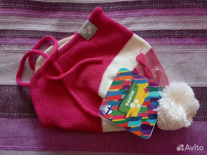 Новая шапка для девочки Huppa