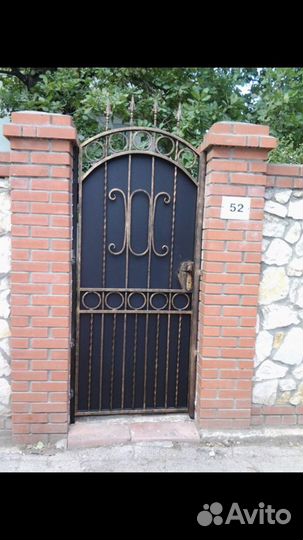 Дверь кованая