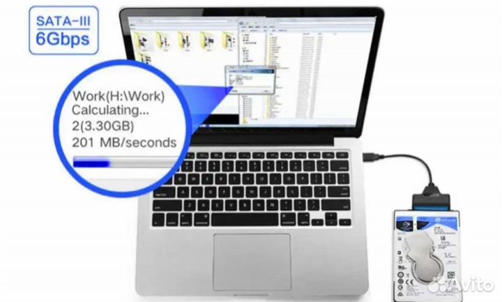 Переходник SATA USB