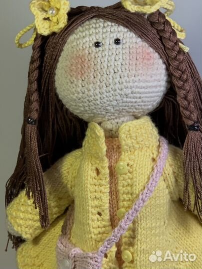 Кукла вязанная (амигуруми)