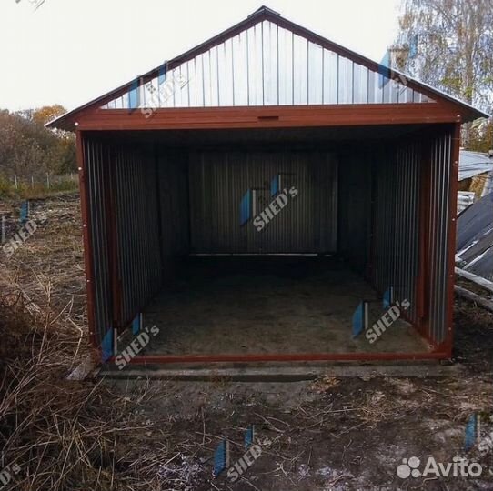 Гараж-пенал от производителя. Доставка и сборка