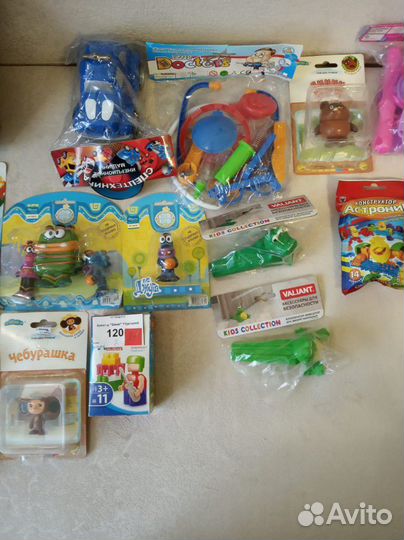 Игрушки новые в ассортименте