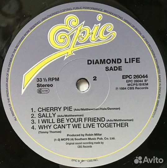 Виниловая пластинка Sade – This Far