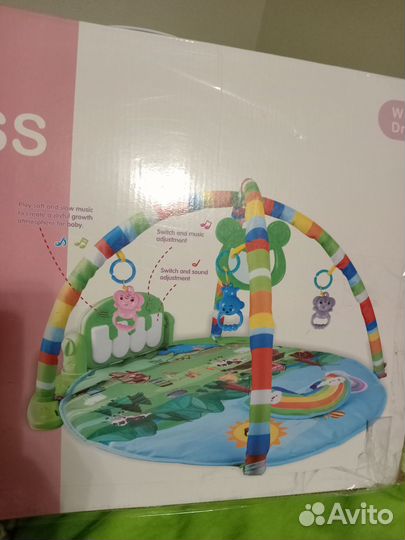 Развивающий коврик с пианино