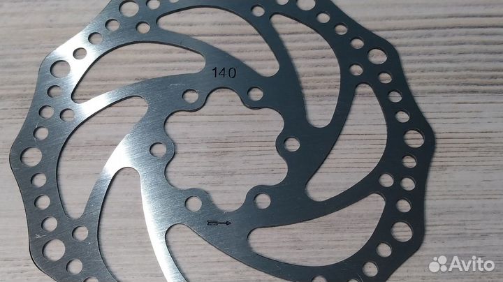 Ротор дискового тормоза trix сталь 140 мм