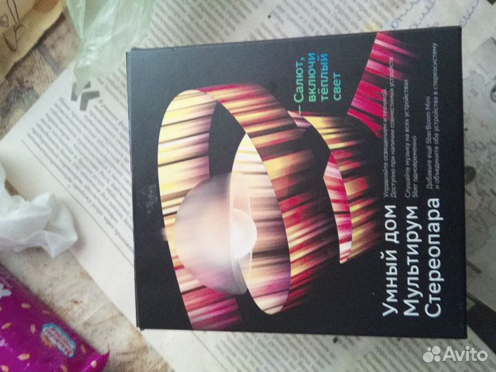 Сбер Салют колонка