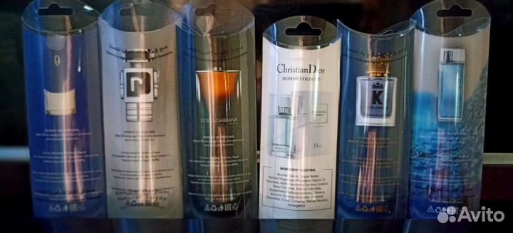 Мужские пробники парфюмерии