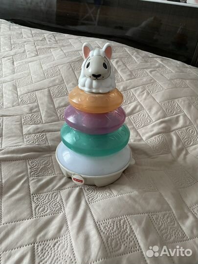Пирамидка Fisher Price Лама музыкальная GRW43