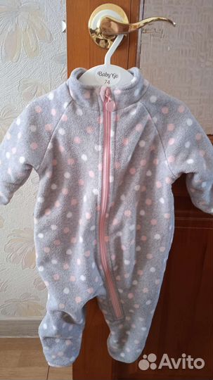 Флисовый комбинезон