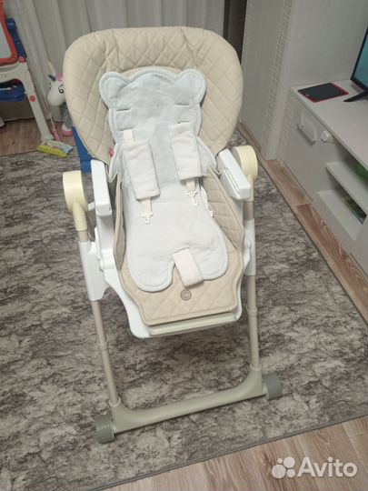 Детский стульчик для кормления happy baby