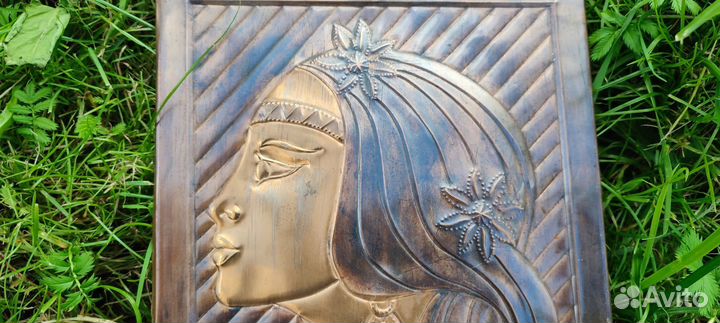 Чеканка медная СССР