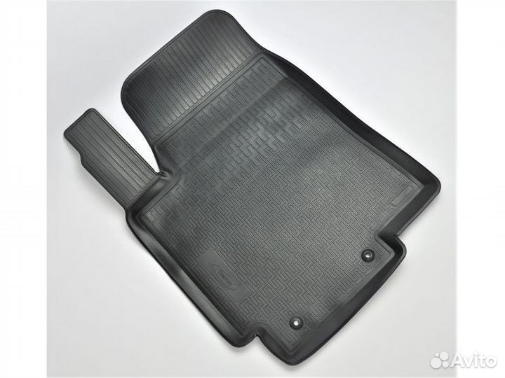 Водительский коврик 1шт с крепежом Hyundai Solaris