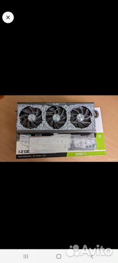 Видеокарта rtx 3080 ti