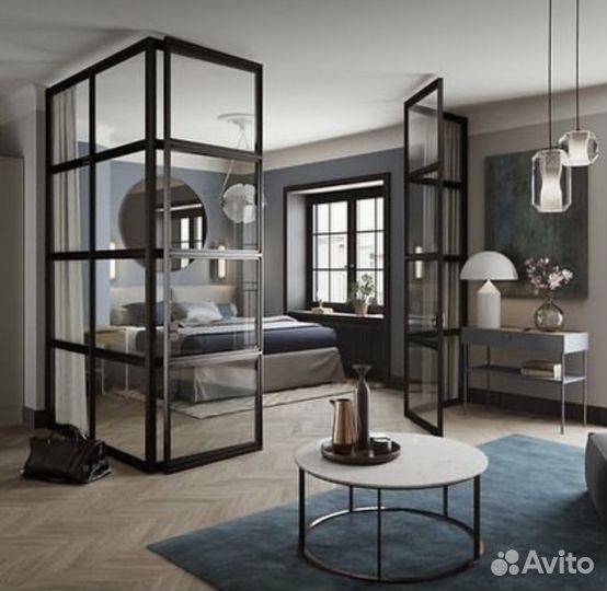 Перегородки в стиле лофт