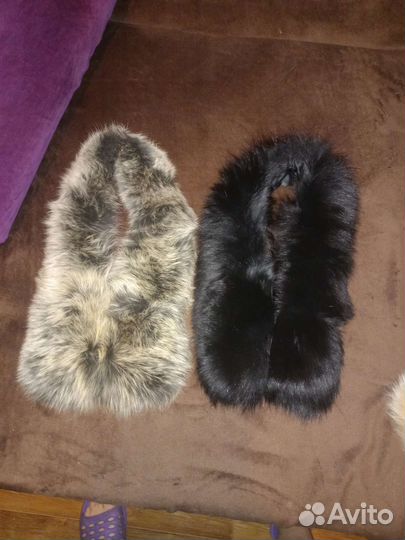 Меховой воротник песец.Новые без потертостей